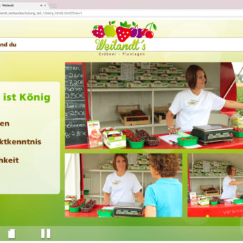 Hüppmeier Marketing und Design GmbH - Referenz - E-Learning - iPad - Weilandt´s Erdbeerplantagen 12